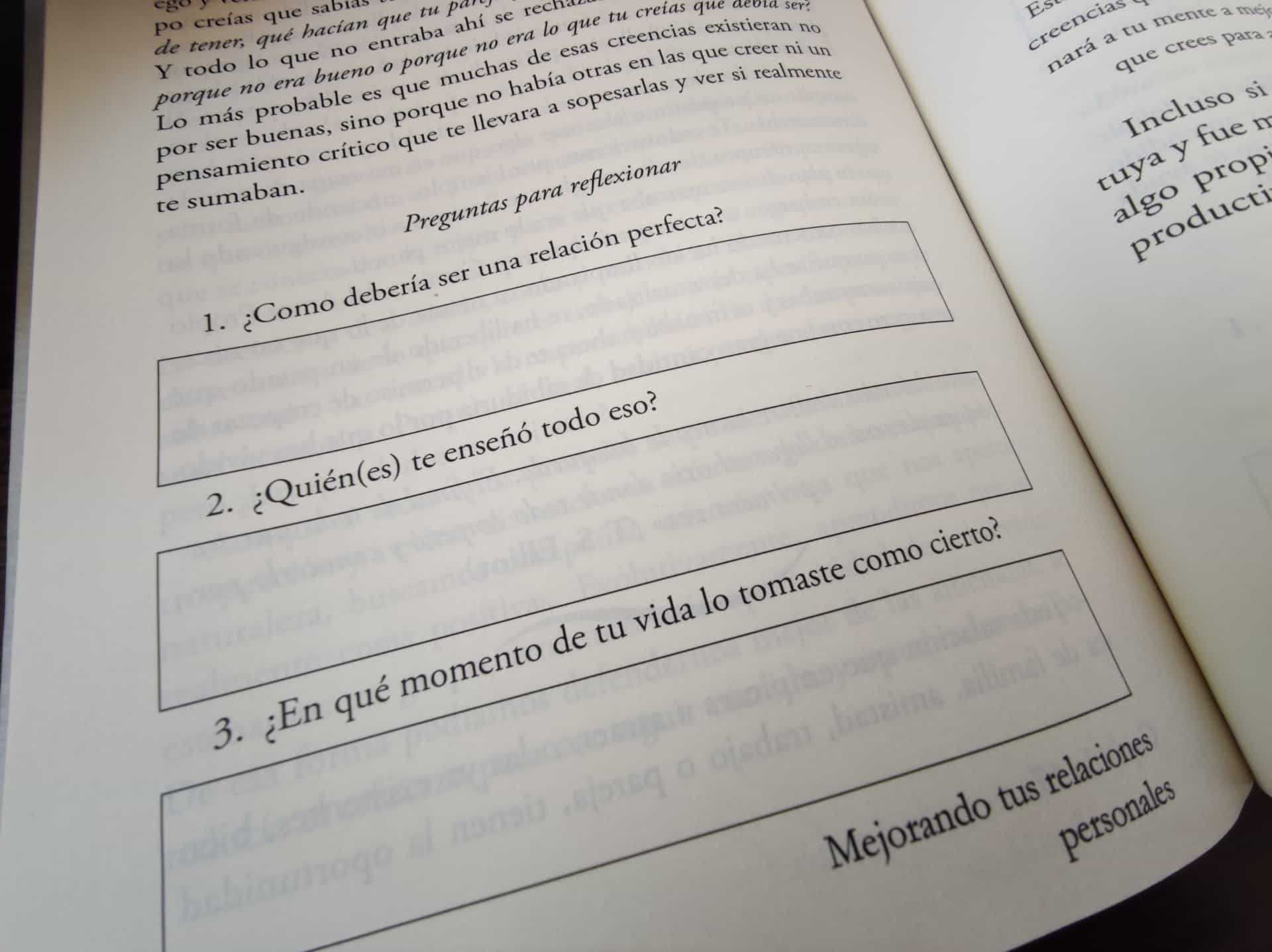 Libro de preguntas - El Camino del Amor Propio - Un Ser Zen