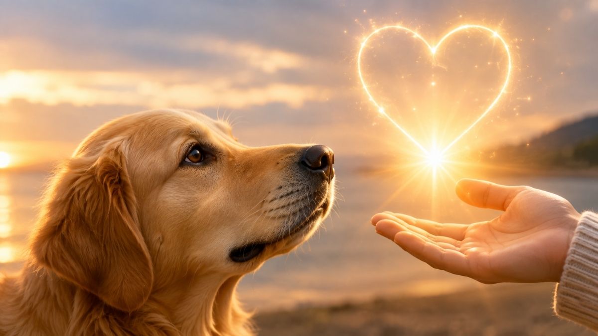 Conexión espiritual con mascotas trascendidas